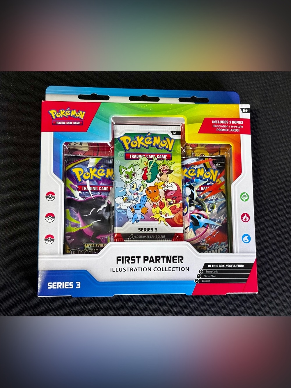 New Pokémon TCG First Partner Illustration Collection Series 3